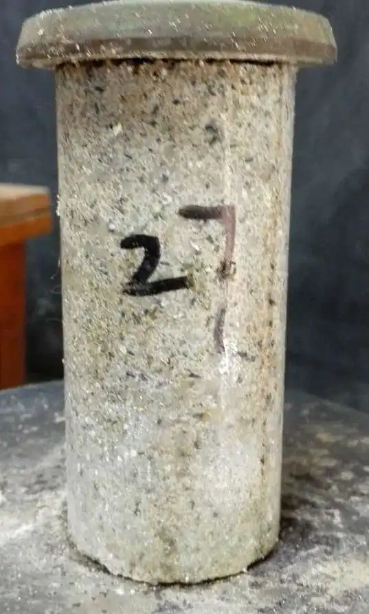 Fig. 10 Samples with magnesium carbonate and calcium carbonate