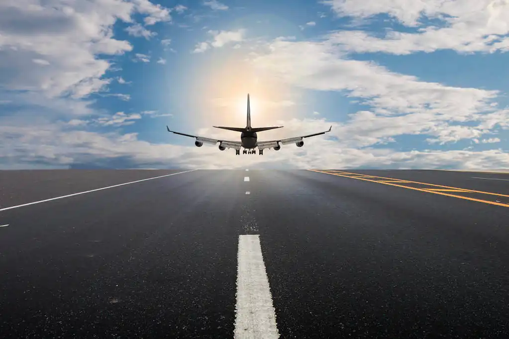 Magnesium oxide is used in the manufacture and repair of aircraft landing runways