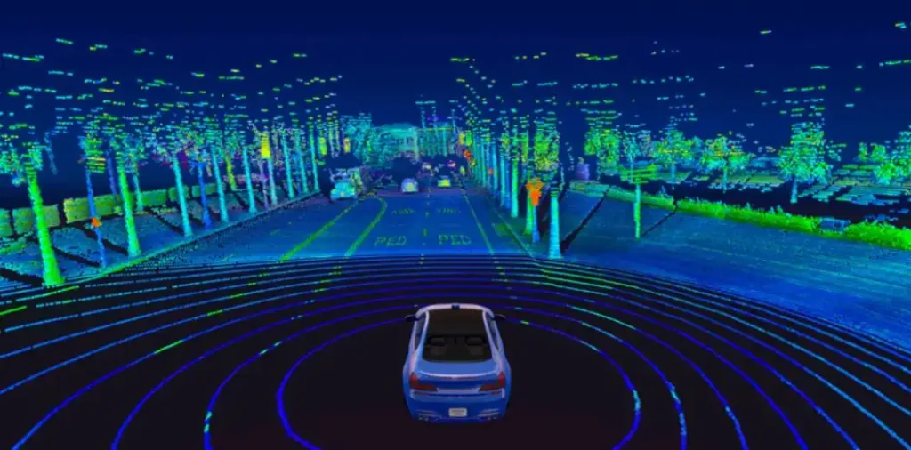 unmanned devices of LIDAR