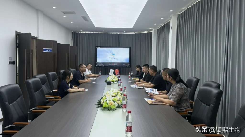 Xingtai Modern Vocational School Visit Messi Biology to Discuss New Chapters in Industry-Education Integration