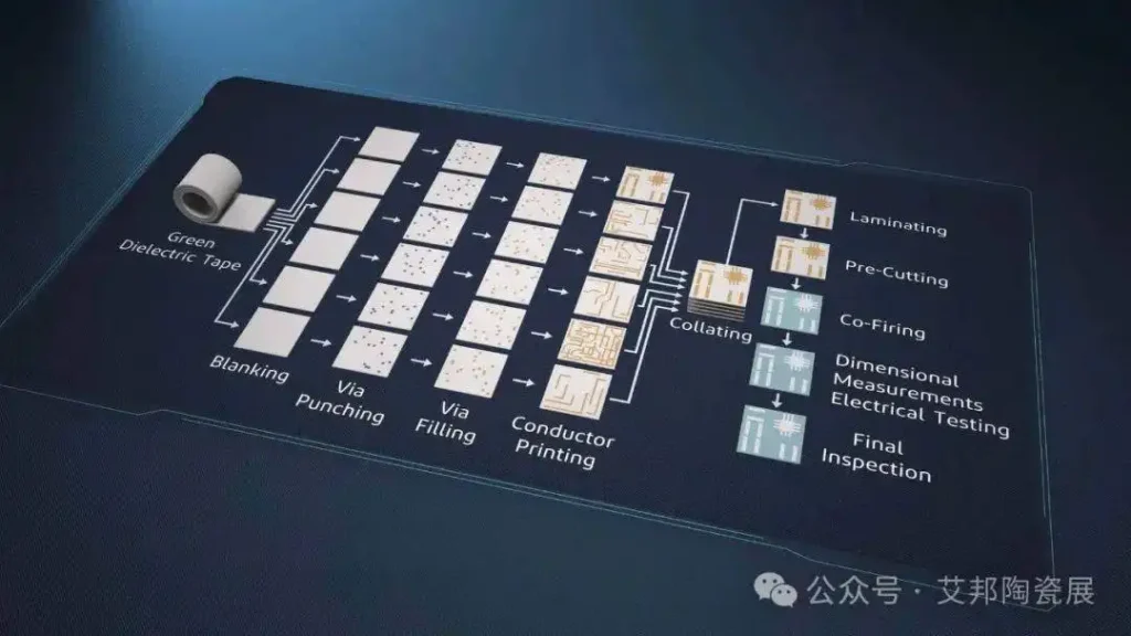 LTCC Electronic Low-Dielectric Low-Temperature Co-fired Ceramics