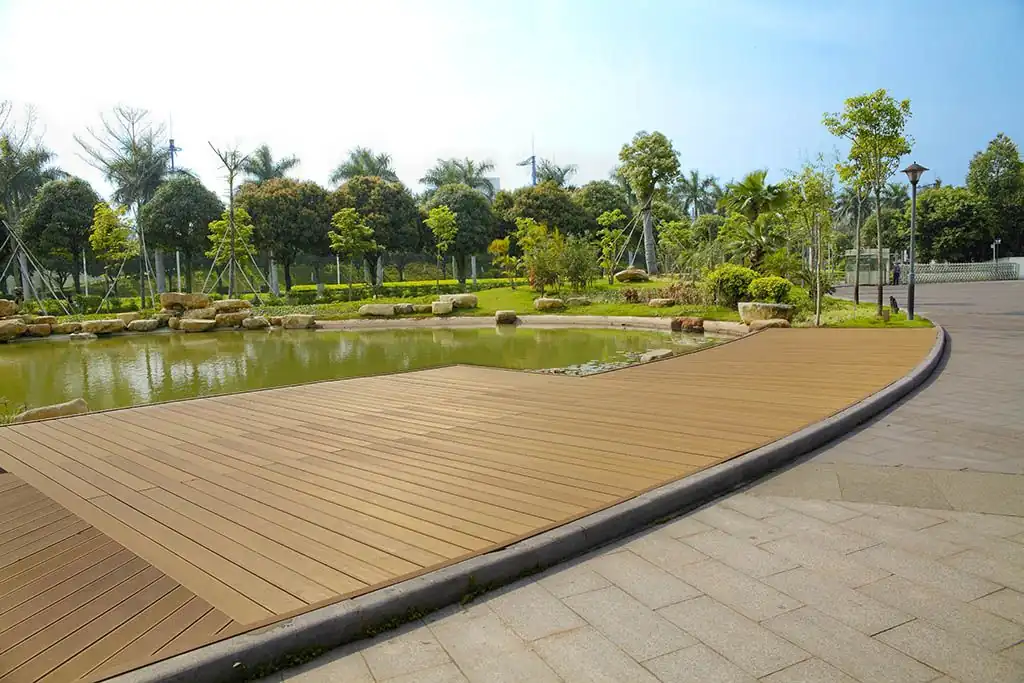 PE Wood-Plastic Composite Flooring