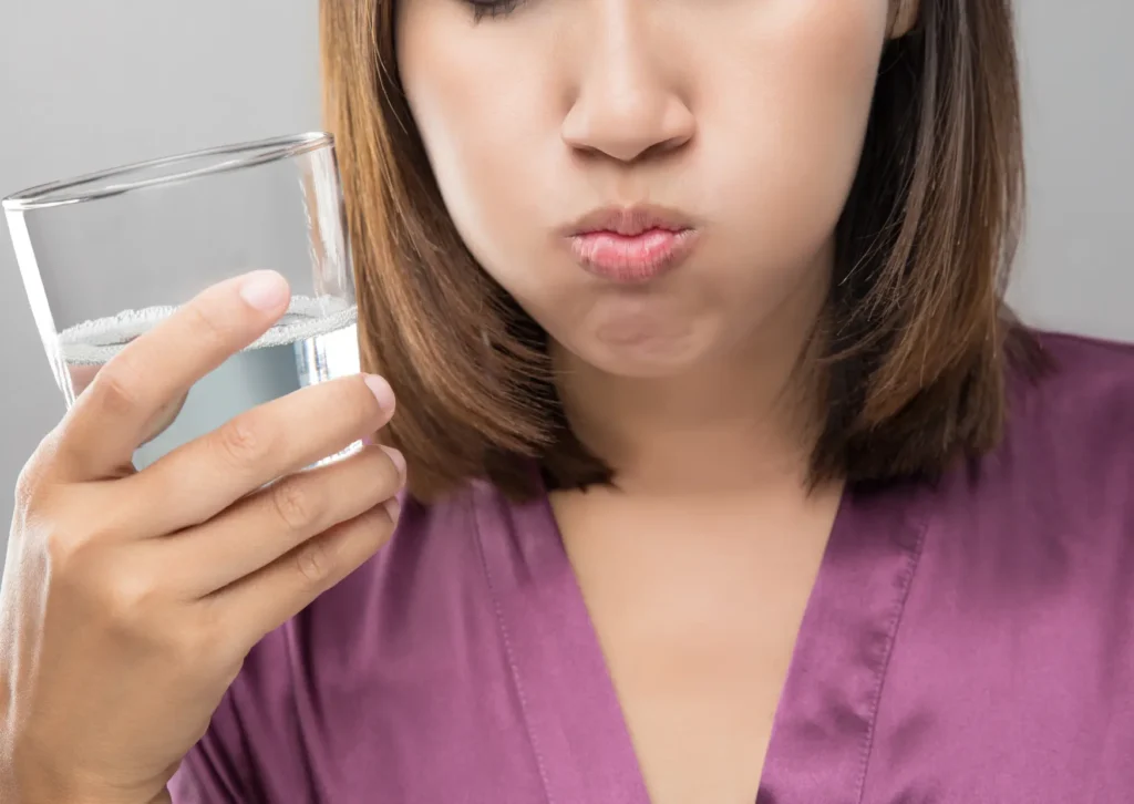 Rinse with Saltwater