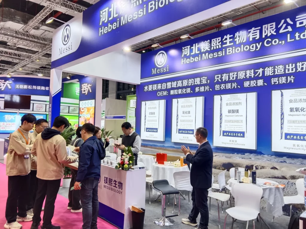 Messi Biology Booth 61X10 Seeing Surging Popularity as Demand for Food-Grade Magnesium Salts Rises 01