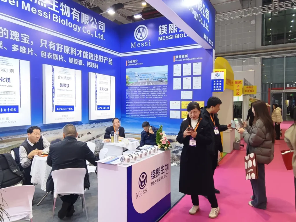 Messi Biology Booth 61X10 Seeing Surging Popularity as Demand for Food-Grade Magnesium Salts Rises 02